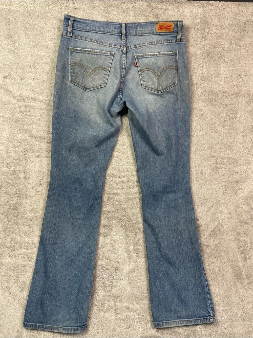 Levi's 524 Bootcut Jeans Women's Size 9 Medium Wash Denim Stretch Y2K Vintage - Picture 3 of 14